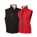 Men's or Ladies' Microfleece Vest w/ Contrasting Piping - 25 Day Custom Overseas Express